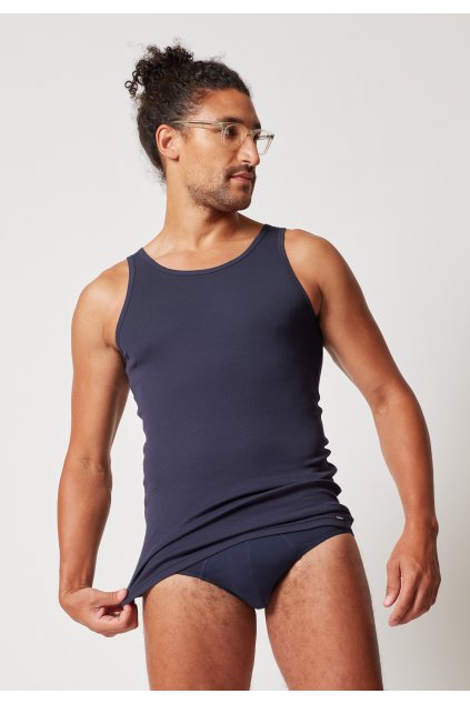 SKINY pánske tielko 2-balenie Shirt Multipack (Farba black-7665, Veľkosť XXL)