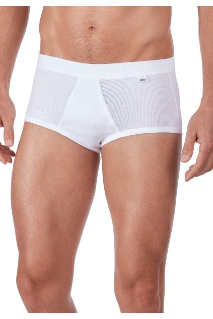 HUBER pánske slipy Cotton Double Rib (Farba white-500, Veľkosť XXL)