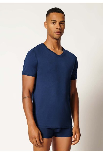 skiny basic m bamboodeluxe vneckshirtsslv 080317 080393 040