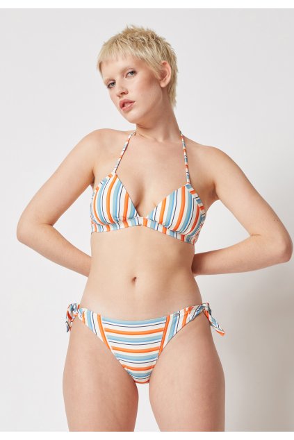 SKINY plavkový Triangel Top Micro Stripes (Farba summer stripes-s215, Veľkosť 42)