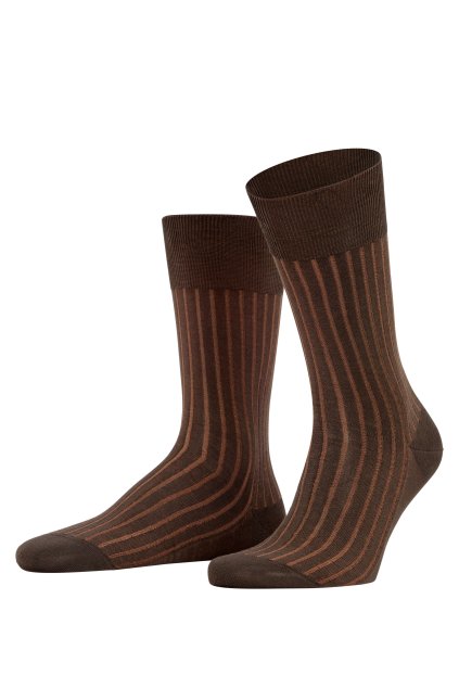 FALKE pánske ponožky  Shadow (Farba brown 5934, Veľkosť 39-40)