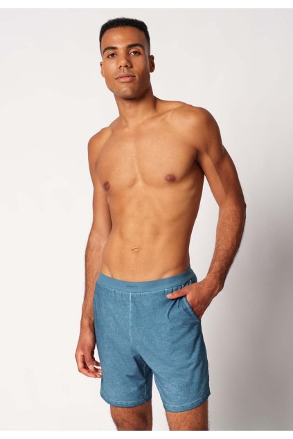 SKINY pánske nohavice krátke Night In Mix & Match S25 - oceanview (Farba oceanview-s737, Veľkosť XXL)