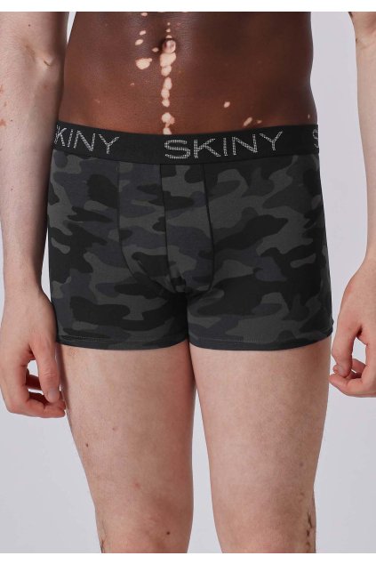 SKINY pánske panty 2-balenie Cotton Multipack 22 (Farba camouflage selection-2065, Veľkosť M)