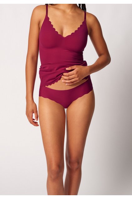 SKINY dámske panty Micro Essentials S25 - beet red (Farba beet red-S770, Veľkosť 42)