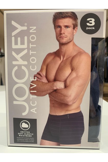 JOCKEY pánske panty 3-balenie Active Cotton