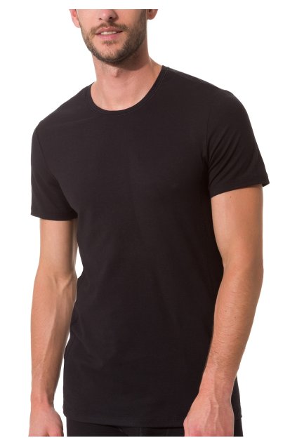 SKINY pánske tričko krátky rukáv Per4mance BX - black (Farba black-7665, Veľkosť S)
