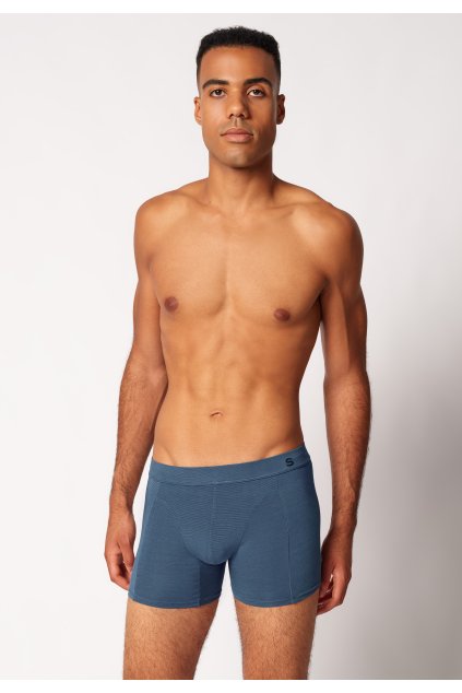 SKINY pánske panty dlhá noha Cooling Deluxe S25 - insigniablue stripes (Farba insigniablue stripes-s733, Veľkosť XXL)