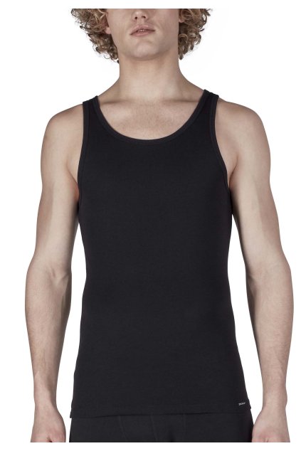 SKINY pánske tielko Original BX - black (Farba black-7662, Veľkosť L)