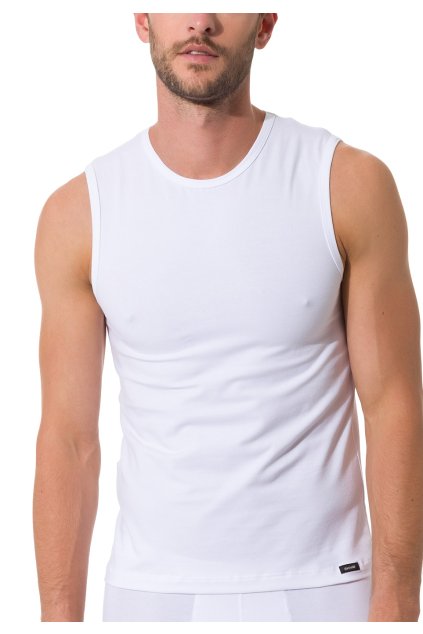 SKINY pánske tielko Essentials Men BX - white (Farba white-0500, Veľkosť XL)