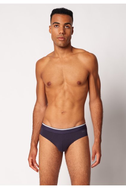 SKINY pánske slipy 3-balenie Cotton Multipack B25 - crown blue (Farba crown blue-0393, Veľkosť XXL)