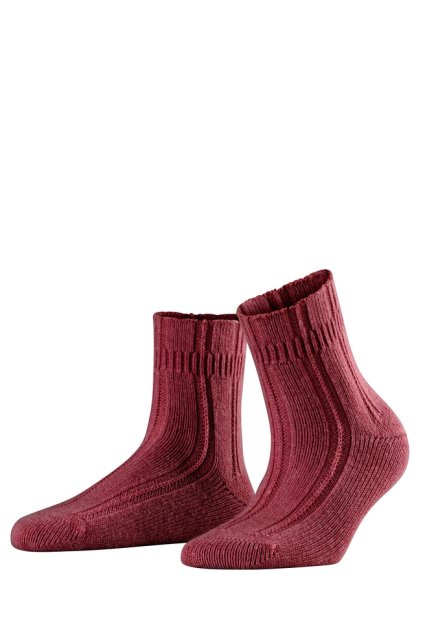 FALKE dámske ponožky Angora Bedsock - pinot noir (Farba pinot noir-8727, Veľkosť 39-42)