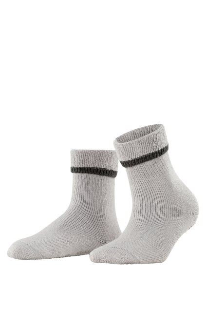 FALKE dámske ponožky protišmyk. Cuddle Pads - silver (Farba silver-3290, Veľkosť 39-42)