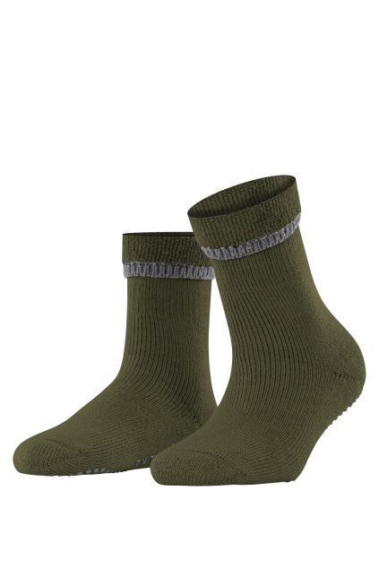 FALKE dámske ponožky protišmyk. Cuddle Pads - artichoke (Farba artichoke-7436, Veľkosť 39-42)