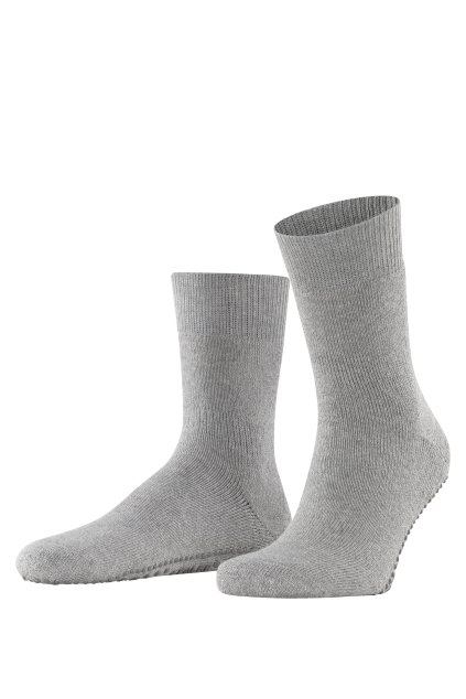 FALKE pánske ponožky protišmyk. Homepad - light grey (Farba light grey-3400, Veľkosť 43-46)
