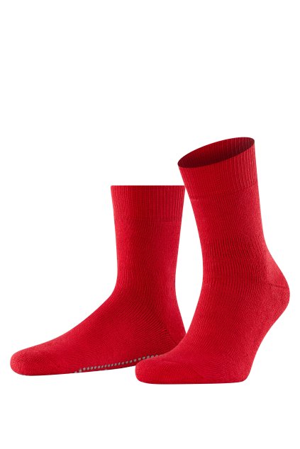 FALKE pánske ponožky protišmyk. Homepad - scarlet (Farba scarlet-8280, Veľkosť 43-46)