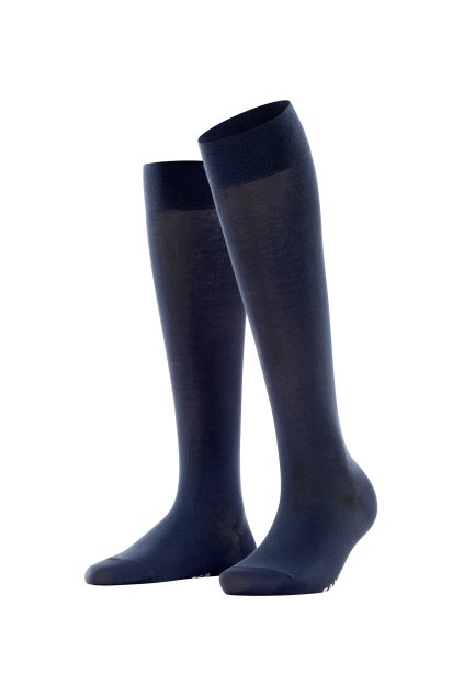 FALKE dámske podkolienky Cotton Touch - dark navy (Farba dark navy-6379, Veľkosť 39-42)