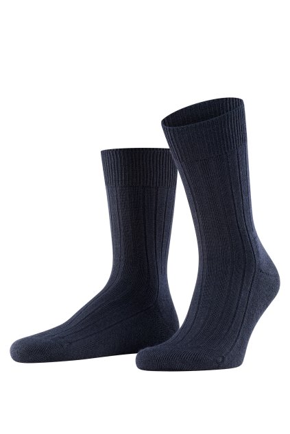 FALKE pánske ponožky Teppich Im Schuh - dark navy (Farba dark navy-6370, Veľkosť 43-44)