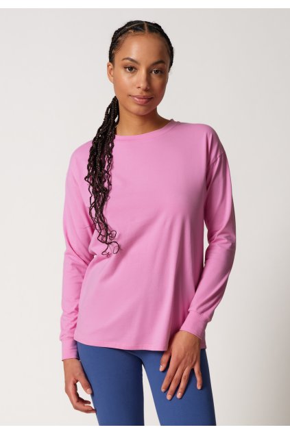 SKINY dámske tričko dlhý rukáv Night In Mix & Match B25 - dreamy pink (Farba dreamy pink-s633, Veľkosť 44)