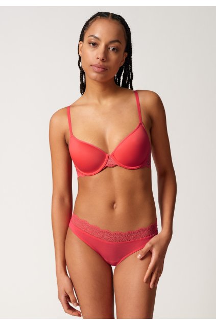 SKINY podprsenka Spacer Bamboo Lace S24 - dreamy poppy (Farba dreamy poppy-s637, Veľkosť 85 D)