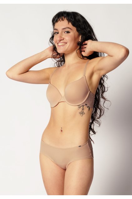 SKINY podprsenka vystužená Cotton Lace Essentials B25 - skin (Farba skin-9622, Veľkosť 85 C)