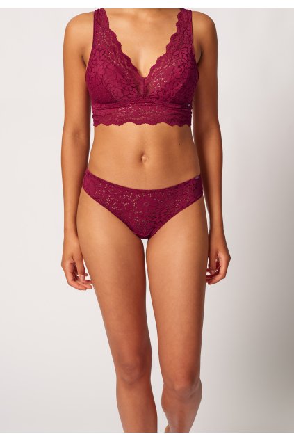 SKINY dámske nohavičky Rio Wonderfulace S25 - beet red (Farba beet red-S770, Veľkosť 44)