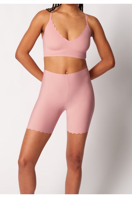 SKINY dámske panty predĺžené Micro Essentials S25 - bridal rose (Farba bridal rose-s835, Veľkosť 44/46)