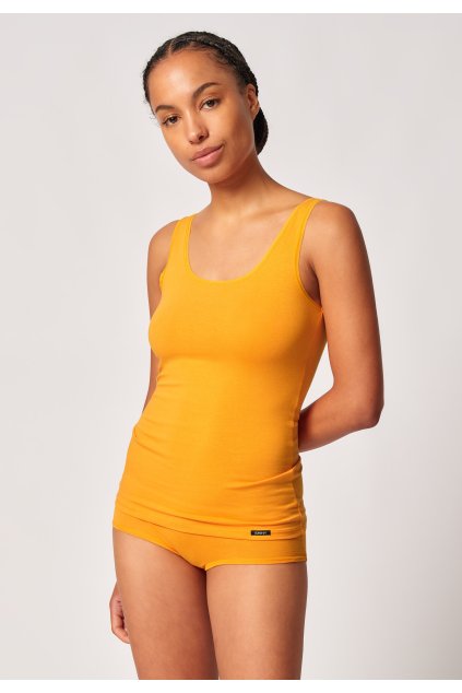 SKINY dámske tielko Cotton Concept S25 - butterscotch (Farba butterscotch-S774, Veľkosť 44)
