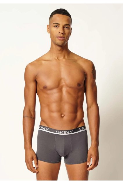SKINY pánske panty 3-balenie Cotton Multipack B24 - greyblueblack (Farba greyblueblack selection-2061, Veľkosť XXL)