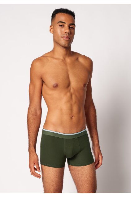 SKINY pánske panty 3-balenie Cotton Multipack B25 - oliveblueblack  (Farba oliveblueblack selection-S795, Veľkosť XXL)