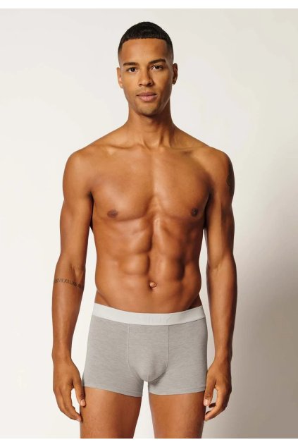 SKINY pánske panty Bomboo Deluxe B25 - stone grey melange (Farba stone grey melange-5593, Veľkosť XL)