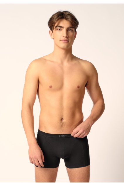 SKINY pánske panty Cotton Fresh B25 - black (Farba black-7665, Veľkosť XXL)