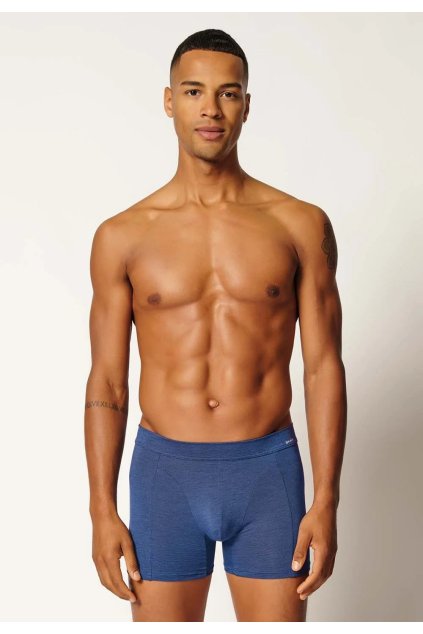 SKINY pánske panty dlhá noha Cooling Deluxe B25 - crownblue stripes (Farba crownblue stripes-s017, Veľkosť XXL)