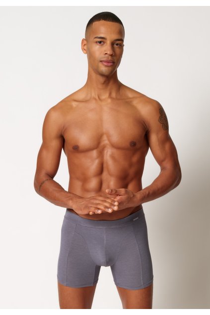 SKINY pánske panty dlhá noha Cooling Deluxe W24 - icedgrey stripes (Farba icedgrey stripes-s695, Veľkosť XXL)