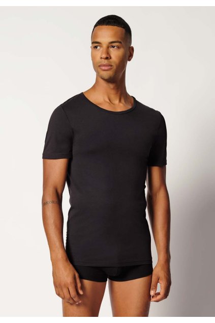 SKINY pánske tričko krátky rukáv 2-balenie Shirt Multipack B25 - black (Farba black-7665, Veľkosť XXL)