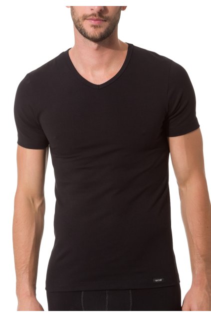 SKINY pánske tričko krátky rukáv Essentials BX - black (Farba black-7662, Veľkosť M)