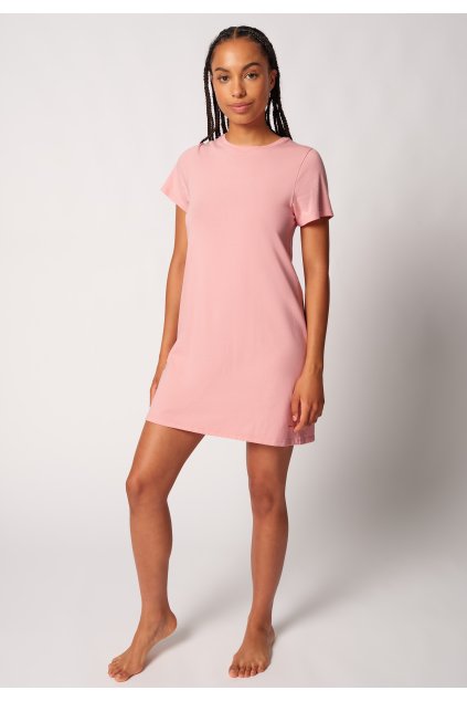 SKINY dámska nočná košeľa krátky rukáv Night In Skiny S25 - bridal rose (Farba bridal rose-s835, Veľkosť 44)