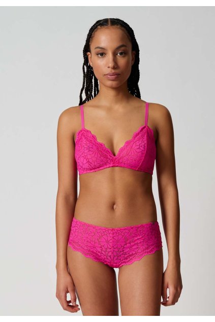 SKINY dámsky top s vyberateľnými výstužami Wonderfulace S24 - vision pink (Farba vision pink-s566, Veľkosť 44)