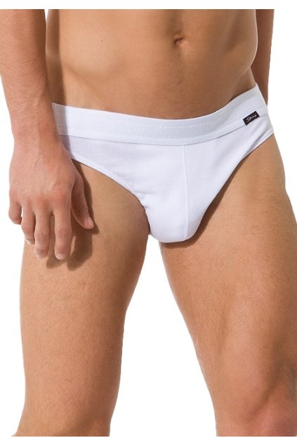 SKINY pánske slipy Brasil Olymp - BX - white (Farba white-0500, Veľkosť XXL)