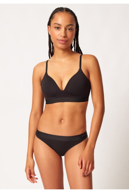 SKINY triangel top vystužený Smartouch B25 - black (Farba black-7665, Veľkosť 85 C)