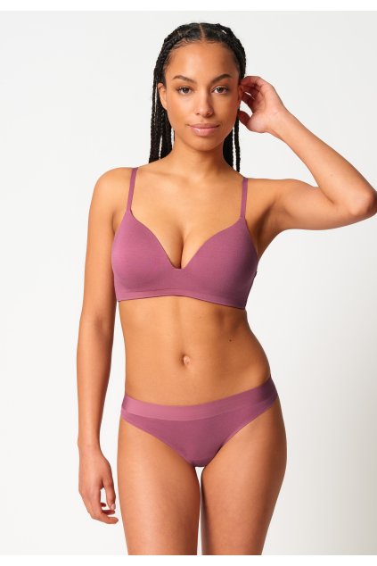 SKINY triangel top vystužený Smartouch W25 - deco rose (Farba deco rose-s931, Veľkosť 85 C)