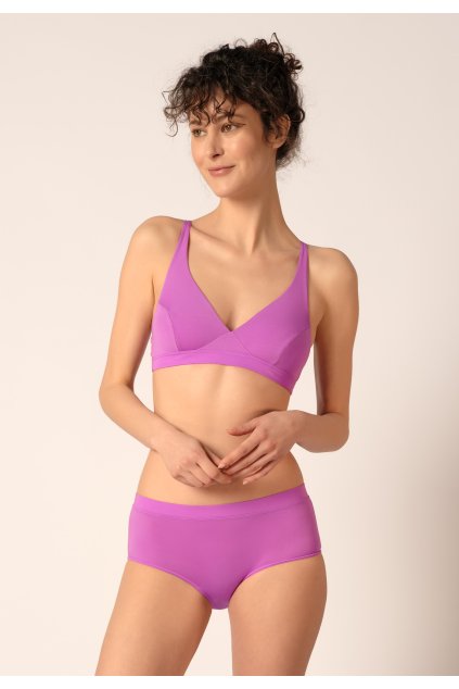 HUBER podprsenka mäkká Soft Modal WX - bodacious (Farba bodacious-h153, Veľkosť 90 E)