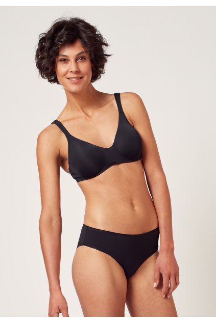 HUBER podprsenka s kosticami Bra Selection B25 - black (Farba black-7665, Veľkosť 95 D)