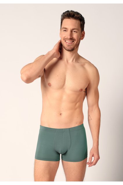 HUBER pánske panty Soft Modal WX - countryfied blue (Farba countryfied blue-H287, Veľkosť L)