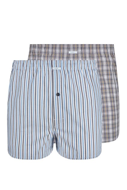HUBER pánske boxerky 2-balenie Webboxer Selection B25 - classic set (Farba classic set-8523, Veľkosť XXL)