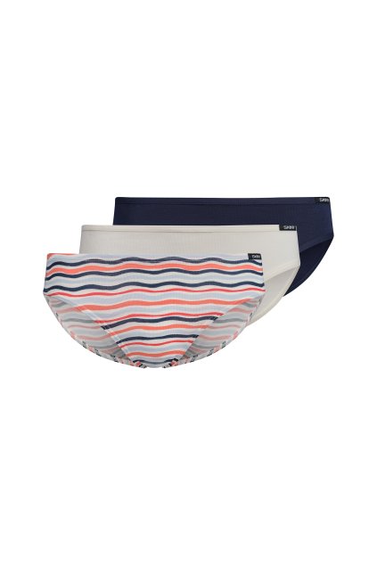 SKINY dievčenské nohavičky Rio 3-balenie Cotton Multipacks B25 -maritime waves (Farba maritimewaves selection-s586, Veľkosť 176)
