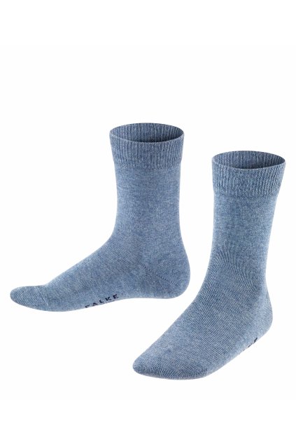 FALKE detské ponožky Family BX - light denim (Farba light denim-6660, Veľkosť 39-42)