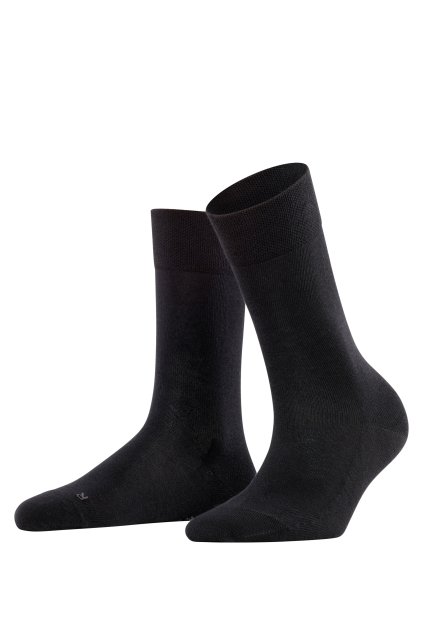 FALKE dámske ponožky Sensitive London - black (Farba black-3009, Veľkosť 39-42)