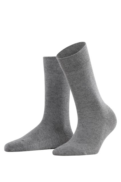FALKE dámske ponožky Sensitive London - grey mix (Farba greymix-3399, Veľkosť 39-42)