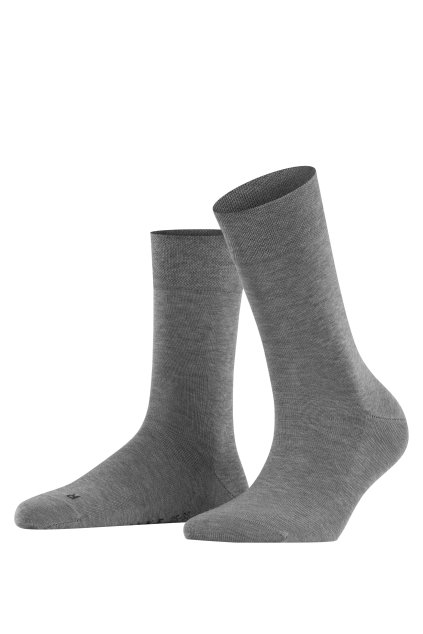 FALKE dámske ponožky  Sensitive Malaga - grey mix (Farba greymix-3399, Veľkosť 39-42)