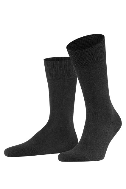 FALKE pánske ponožky Family - antracite mele (Farba antracite mele-3080, Veľkosť 43-46)